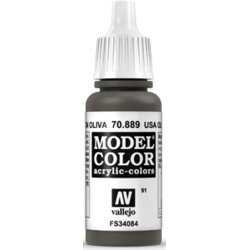 Vallejo Model Color 091 olivno rjava (Olive Brown) (889) - 17 ml Cene
