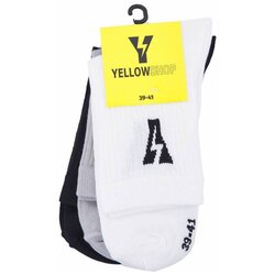 YELLOW Dokolenke PACK DE 3 THUNDER SOCKS Večbarvna Cene