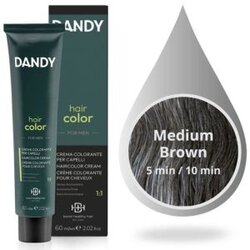 Boja za kosu Muška Dandy 60 ml – 4 Medium Brown Cene