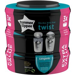 Tommee Tippee Sangenic "twist & click" 3 kazete, ekonomično pakiranje Cijene