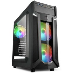 Sharkoon VG6-W RGB midiATX okno črno ohišje Cene
