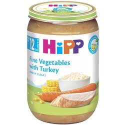 Hipp povrće sa ćuretinom kašica 220 gr Cene