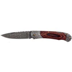 Ausonia nož sklopivi džepni drvena drška oštrica 22cm 26192 Cene