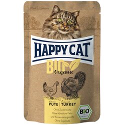 Happy Cat Varčno pakiranje Bio Pouch 24 × 85 g - Bio-piščanec in bio-puran Cene