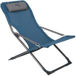 Nils Camp Stolica za plažu i kamp 4 visine, sklopiva Cene