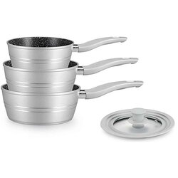Royality line kaserole set od 3 komada, siva Cene