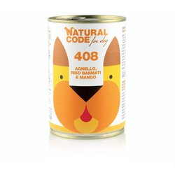 Natural Code dog konzerva za pse - Lamb, Basmati Rice and Mangos 400g Cene