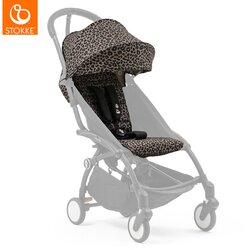 Stokke® yoyo® jastuk za sportsko sjedalo s krovom color pack 6+ leopard Cene