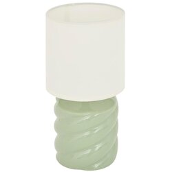 Atmosphera Stona lampa NOLY, 1x E14/40W, 230V, zelena Cene