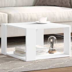 vidaXL Stolić za kavu bijeli 51,5x51,5x30 cm od konstruiranog drva Cijene