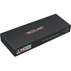 Redline HDMI razdjelnik, 1 ulaz – 8 izlaza – HS-8000 Cene