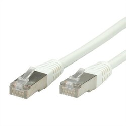 Secomp 21.99.1336 RJ45 omrežni kabel\, Patch kabel CAT 6 S/FTP 1.00 m bela 1 kos, (20420626) Cene
