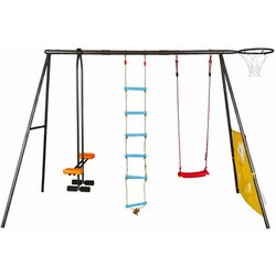 SUPERHOME ED Dečiji Set 4u1 klackalica koš merdevine i ljuljaška 360x160x176 cm Cene