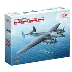 ICM Model Kit Aircraft - Tu-2T Soviet Torpedo Plane 1:72 ( 060898 ) Cene