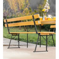 MEDEKS Klupa vrtna sa naslonom 30x140cm ELEGANCE 5120044 Cene