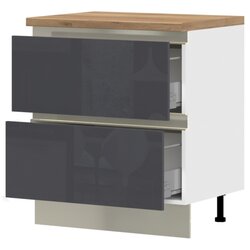 Jela spodnji element R-80-2MBOX/5 za kuhinjo infinity (več barv)-antracit, visoki sijaj Cene