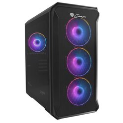 Genesis irid 503 argb micro tower računalniško ohišje, črn Cene