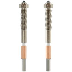 Qidi Tech Bimetal Nozzle for Max4, Set of 2, 0,4 mm (2 pcs) Cene