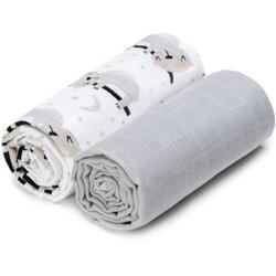 T-TOMI TETRA Cloth Towels EXCLUSIVE COLLECTION brisača Sloths 90x100 cm 2 kos Cene