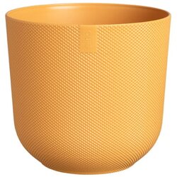 ELHO Cvetlični lonec - jazz okrogel 26 cm - jantarno rumena Cene