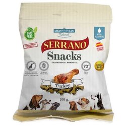 Mediterranean Natural - Serrano Mediterranean Natural poslastica za pse Serrano Gluten-free puretina 100 g Cene