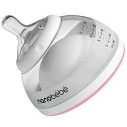 NANOBEBE plastična bočica za majčino mlijeko 150ml - Roza pink 1020114 Cene