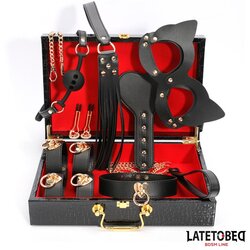LateToBed BDSM Line Komplet Bondage Kit W. Storage Cene