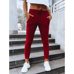 DStreet Spodnie damskie dresowe FITS bordowe Cene