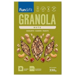 FUN&FIT Granola sa kikirikijem i jezgrastim voćem Cene