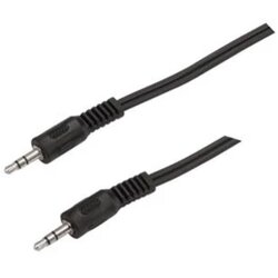 Boschmann Utičnica Audio Priključni kabel [1x 3,5 mm banana utikač - 1x 3,5 mm banana utikač] 2.5 m Crna Cene