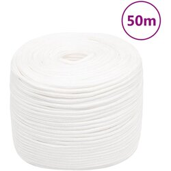 vidaXL brodski konop svjetlobijeli 10 mm 50 m od polipropilena Cijene
