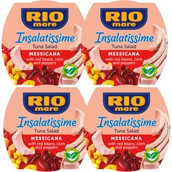 Rio Mare insalatissime tuna salata Mexicana, 4x160g Cene