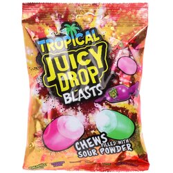Bazooka Juicy Drop Blasts, meka bombona, miks, 120g Cene