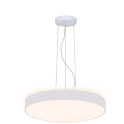 Planetitaly MENKAR 400 Viseča svetilka krog 40cm LED 43W svetilka GOR DOL moderno vzmetenje 2 svetlobni temperaturi pisarna kuhinjska miza 230V BELA BARVA, (20612666) Cene