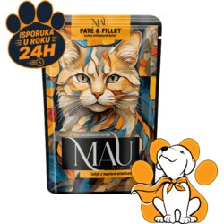 Mau Pate & Fillet Adult Turkey 85g, Pašteta Sa Ćuretinom Za Odrasle Mačke Cene