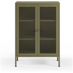 Marckeric Zeleni metalni ormarić 70x100x40 cm Fayna – Cene
