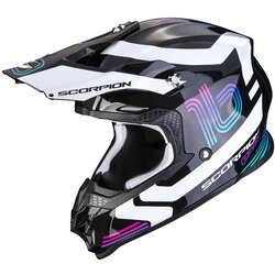 Scorpion Vx-16 evo air tub black white kaciga Cene