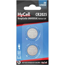 Hycell Gumbna baterija CR 2025 litijeva CR 2025 140 mAh 3 V\, 2 kosa, (20430394) Cene