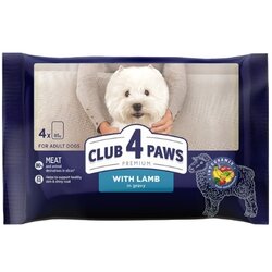 Normandise Club4Paws sos za pse Dog Mini - Jagnjetina 4x85g Cene