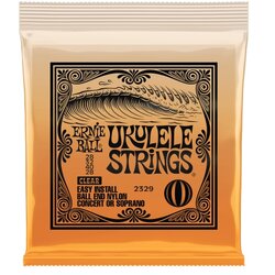 Ernie Ball Slinky P02329 Concert Soprano Nylon Ball End CLEAR - žice ukulele Cene