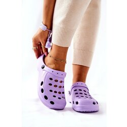 Kesi Women's Slides Foam Purple Crocs EVA Cene