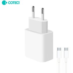  Kućni punjač Coteci 32120 20W sa PD na Type C kablom beli Cene