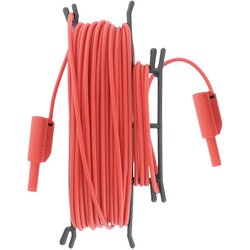 Metrel A 1640 varnostni merilni kabel banana moški konektor 4 mm banana moški konektor 4 mm 20 m rdeča 1 kos, (20423086) Cene