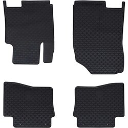 vidaXL Avto preproga 4 pcs Črna primerno za HYUNDAI i20 2014-2019 Guma, (5000204251) Cene