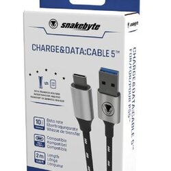 Official USB Kabal PS5 za punjenje 2m - snakebyte PS5 USB Charge&Data:Cable 5 (2m) Cene