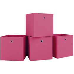 MID.YOU Set Zložljivih Zabojev Boxas, Pink, 4 Kos Cene