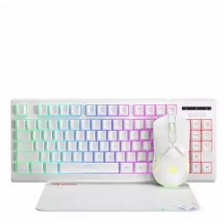 Marvo tastatura i miš usb CM310 white gaming Cene