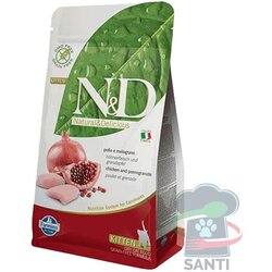 N&d Cat Kitten Grain Free piščanec in granatno jabolko 1,5 kg Cene