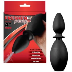 Nmc Freshen Pump Plug 4" Black Cene