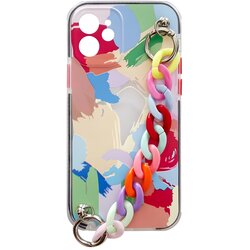 IZMAEL.eu Silicone ovitek s verigo za Apple iPhone X/iPhone XS - Večbarvna 4 Cene